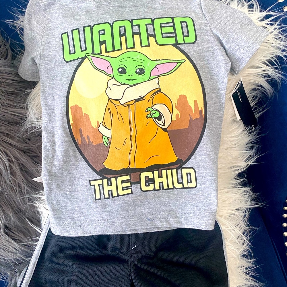 Boy 2 piece short set size 2T